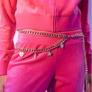 JUICY COUTURE Charm Chain Belt